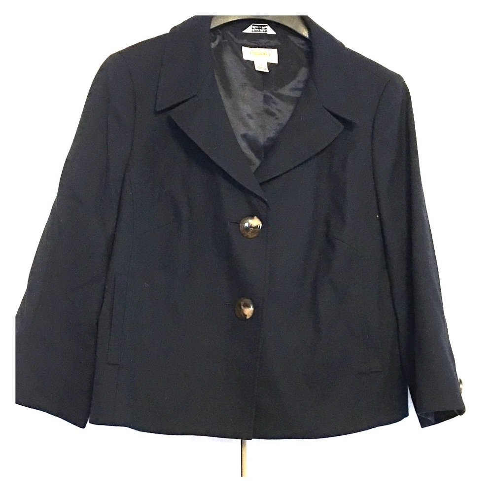 Talbots Black Jacket